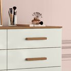 Cômoda Grande 8 Gavetas Mdp Amora Atacama/off White