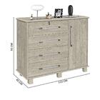 Cômoda Grande Lisboa Ártico Carmolar