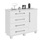 Cômoda Grande Lisboa Branco Carmolar