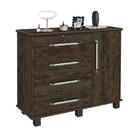 Cômoda Grande Lisboa Nogal Carmolar