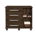 Cômoda Grande Lisboa Nogal Carmolar