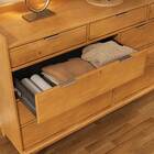 Cômoda Grande Madeira 9 Gavetas Para Quarto E Sala Mel Lice