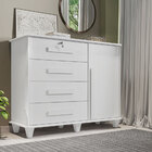 Cômoda Grécia Branco - Rv Móveis