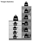 Cômoda Guarda-roupa Caribe 4 Gavetas 1 Porta Com Espelho  Fre