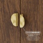 Cômoda Guarda-roupa Cristal 2 Portas 4 Gavetas Imbuia