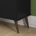 Cômoda Guarda Roupas Sapateira Rubi 5 Gavetas 1 Porta Pratele