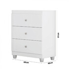 Comôda Gutti Estrela Infantil Em Madeira