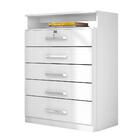 Cômoda Hanna 5 Gavetas Branco
