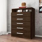 Cômoda Hanna 5 Gavetas Ébano