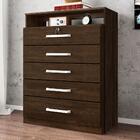 Cômoda Hanna 5 Gavetas Ébano