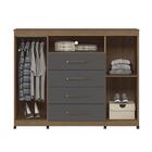 Cômoda Havana Master 2 Portas E 4 Gavetas Com Rodízios - Sant