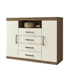 Cômoda Havana Master 2 Portas E 4 Gavetas - Santos Andirá