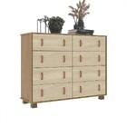 Cômoda Helena 8 Gavetas Xingu/araguaia - Deibe Móveis