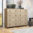 Cômoda Helena 8 Gavetas Xingu/araguaia - Deibe Móveis