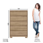 Comoda Henn Andria 5 Gavetas