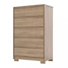 Comoda Henn Andria 5 Gavetas