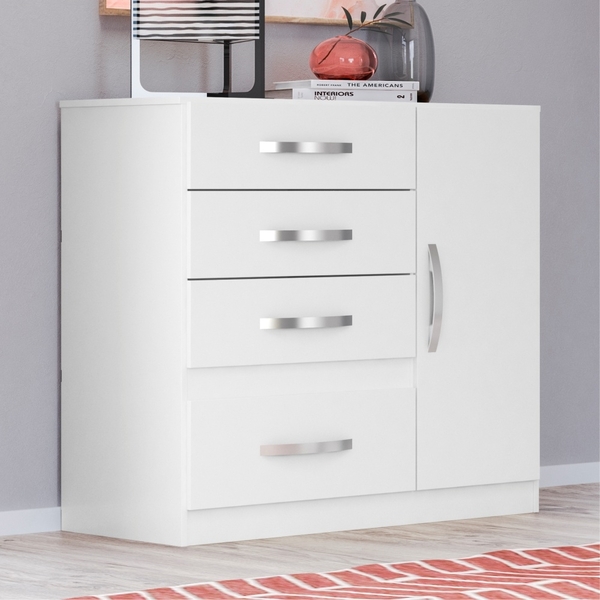 Cômoda Henry Flex Branco Rosa Azul Lilás