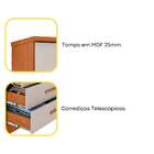 Cômoda Hera 1 Pt 4 Gv Cinamomo E Off White