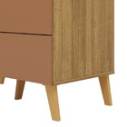 Cômoda Ibiza Nature/camarim - Vila Rica Móveis