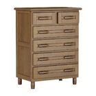 Cômoda Imbuia 6 Gavetas Madeira Maciça Pinus - Cavazotto