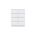 Cômoda Infantil 04 Gavetas Amarelinha Henn