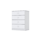 Cômoda Infantil 04 Gavetas Amarelinha Henn