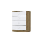 Cômoda Infantil 04 Gavetas Amarelinha Henn