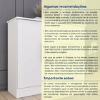 Cômoda Infantil 1 Porta 4 Gavetas 104cm Harmonia Espresso Móv