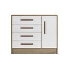 Cômoda Infantil 1 Porta 4 Gavetas Multimóveis Cr40050