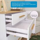 Cômoda Infantil 1 Porta Com Janela 4 Gavetas 119cm 100% Mdf K