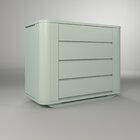 Cômoda Infantil 2 Portas 4 Gavetas Neo  Verde