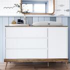 Cômoda Infantil 3 Gavetas 1 Porta Multimóveis Cr40027 Branco/