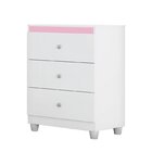 Cômoda Infantil 3 Gavetas Gutti  Flex Color Branco