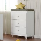 Cômoda Infantil 3 Gavetas Gutti  Flex Color Branco