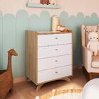 Comoda Infantil 4 Gavetas Aft003 Branco Comm