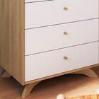 Comoda Infantil 4 Gavetas Aft003 Branco Comm