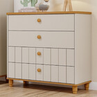 Cômoda Infantil 4 Gavetas Com Pés 100 Mdf Lívia Permobili