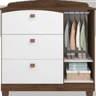 Cômoda Infantil 4 Gavetas Florida Espresso Móveis Savana/bran