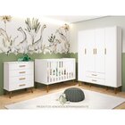 Cômoda Infantil 4 Gavetas Isis Branco