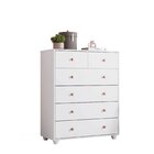 Cômoda Infantil 6 Gavetas Balão Branco