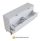 Cômoda Infantil 6 Gavetas Mdf Alice Mobikasa