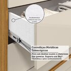 Cômoda Infantil 8 Gavetas 100% Mdf 111,70cm X 100,50cm Brinca