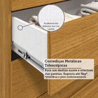 Cômoda Infantil 8 Gavetas 100% Mdf 111,70cm X 100,50cm Brinca