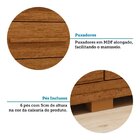 Cômoda Infantil 8 Gavetas 100% Mdf 111,70cm X 100,50cm Brinca