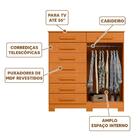 Cômoda Infantil 8 Gavetas 2 Portas Cinamomo Valentina Shop Jm