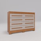 Cômoda Infantil 8 Gavetas Alice Espresso Móveis Cinamomo / Of