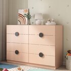 Cômoda Infantil 8 Gavetas Joy Kids Cabecasa Madeiraoriginals