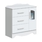 Cômoda Infantil 92,9cm 1 Porta Com Janela E 3 Gavetas Alice 1