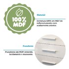 Cômoda Infantil 92,9cm 1 Porta Com Janela E 3 Gavetas Alice 1