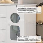 Cômoda Infantil 95,3cm 1 Porta Com Janela E 4 Gavetas Ezra 10